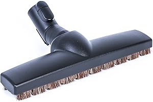 STAUBSAUGERLADEN.DE IHR PARTNER FÜR GERÄTE UND ZUBEHÖR Staubsaugerladen.de Premium Parkettbürste kompatibel mit Miele Staubsauger, Bürste, Bodendüse, Parquet Twister XL, Parkettdüse, Hartbodendüse, Rosshaar, Ersatzteile, Klick Funktion & Parkhalterung