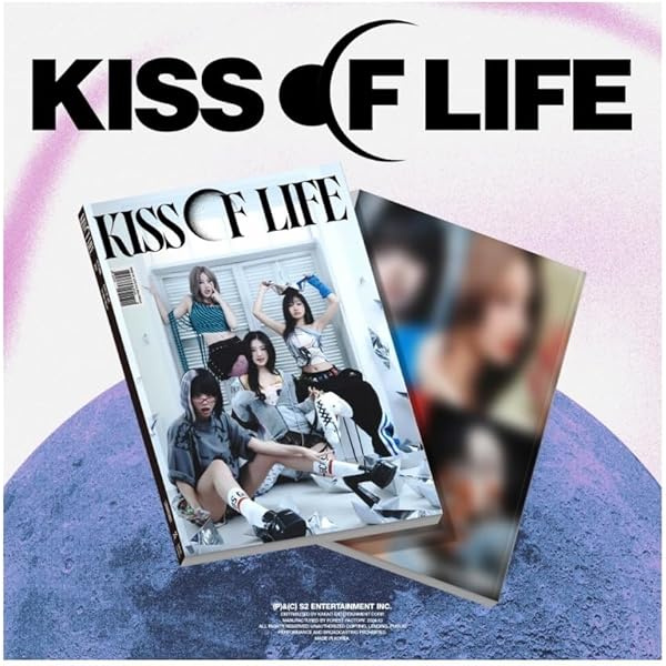 KISS OF LIFE【Midas Touch】Jewel Ver. KISS OF LIFE - 1st Single Album Midas Touch Jewel Case version CD