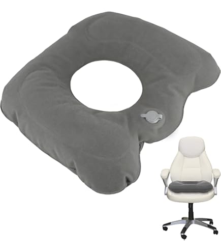 Donut Sitzkissen Aus Memory Schaum – Entlastet Steißbein, Rücken & Ischias, Für Büro & Auto