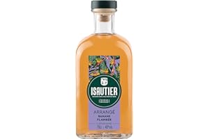 Isautier - Rhum Arrangé Banane Flambée - Ile de la Réunion - 40° (1 x 0,7L)