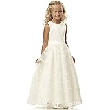 Orchestra Robe De Ceremonie Fille Blanche En Tulle Et Sequins Avec Fleur Cousue Taille 8 Ans 128 Cm Blanc Amazon Fr Vetements