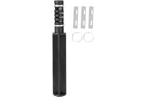 VINGVO Herramienta de Corte de Tiras de Cuero, Cortador de Borde de Correa de Cuero 3mm y 5mm Herramientas de Cuero Herramientas Cuero Artesanal de Tiras de Cuero de Bricolaje con Cuchillas Anillo Colgante