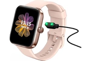 Compatible with Tensky Smart Watch Charger, onetuo Magnetic USB Charging Cable Replacement Charger Cable Compatible with Tensky TK01 Smart Watch 1.5'' (Black)