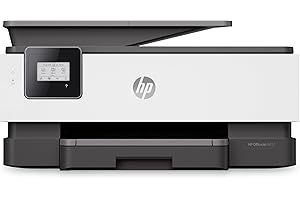 HP OfficeJet 8012 Imprimante Multifonction (Jet d'encre, Couleurs, Wi-Fi, Jusqu'à 18 ppm, Recto-Verso, A4) Instant Ink - Economisez jusqu'à 70% sur le prix de l'encre
