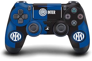 Head Case Designs Licenza Ufficiale Inter Milan Bandiera Distintivo Vinile Sticker Gaming Pelle Adesivo Compatibile con Sony Playstation 4 PS4 DualShock 4 Controller