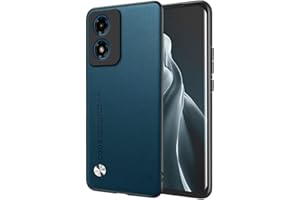 EASSGU Custodia per Motorola Moto G04S / G04 / G24 / G24 Power (6.5" Inches), Cover per Telefono in Stile Business con Retro in PU Pelle - Zaffiro