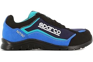 Sparco - Nitro ESD S3L SR FO - Scarpe Antinfortunistiche Running Unisex - Calzature da Lavoro Idrorepellenti - Puntale Composito - Suola Antiscivolo - Traspiranti
