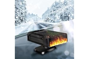 Chauffage de voiture Baceyong, ventilateur de refroidissement de chauffage de voiture 2 en 1 12V 300W - Dégivreur de dégivrage à chauffage rapide