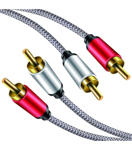 CableCreation RCA Cable, 10FT 2RCA Male To 2RCA Stereo Audio Cable Gold - View #2