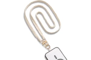 MORSUNBELA Handykette zum Umhängen, Handyband zum Umhängen Handy Umhängeband, Crossbody Strap Schlüsselband, für Handys Schlüssel Ausweishalter