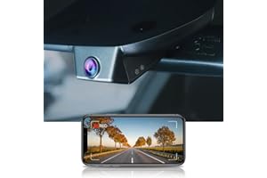 FITCAMX Caméra de Voiture 2160P Convient pour Ford Mustang 2019 2020 2021 2022 Ecoboost GT Premium Bullitt Mach 1 Shelby GT500 GT350, Dashcam 4K UHD WiFi, Vision Nocturne, G capteur, WDR, 64 Go Carte