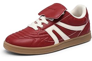 DREAM PAIRS Scarpe da Tennis da Donna con Lacci, Comode, alla Moda Sneakers Donna con Design Pieghevole