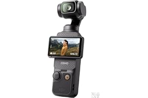 DJI Osmo Pocket 3, digital camera vlog CMOS 1'' et Vidéo 4K/120 ips, Stabilisation à 3 axes, MAP rapide,Suivi Facial/Objets,Écran tactile rotatif 2",petite Cam. Vidéo pour Photographie,YouTube