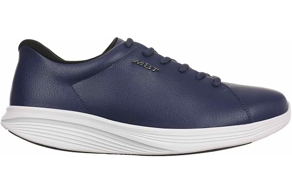 MBT SF-4000 herrsneakers, anatomiska och bekväma promenadskor. Fysiologiska komfort- och stabilitetsskor med gungsula, konstläderdesign.