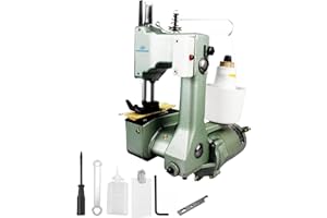 MXBAOHENG Borsa a mano Macchina di chiusura Borsa elettrica Cloer Macchina da cucire per sacchetto tessuto/sacchetto di riso/sacchetto di carta/sacchetto di plastica GK9-18