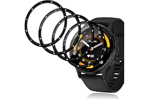 Yenwen Schutzfolie Kompatibel mit Garmin Venu 3 45mm, Hülle Blasenfreie Displayschutz, Anti-Kratzer Premium Qualität Displayschutzfolie, Klar HD Weich TPU Folie - 4 Stück