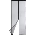 Magnet Fliegengitter Für Tür 195 X 195 Cm – Stärkere Magnete, Ohne Bohren, Für Balkon-, Terrassen- & Kellertüren