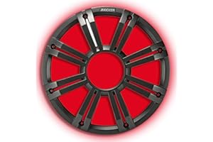 KICKER REJILLA SUBWOOFER Con LED Carbon