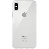 KZY İLETİŞİM Apple iPhone X ile uyumlu Kapak 1mm Şeffaf Silikon Kılıf