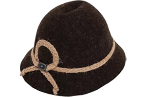 Isar-Trachten Hut für Kinder - Filz-Hut mit Kordel zu Lederhose Trachtenhemd Oktoberfest Kirchweih