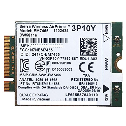 Preisvergleich Produktbild Dell 3P10Y - Wireless Card X7 - DW5811E - Warranty: 6M