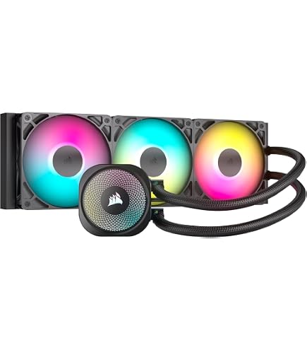 Corsair iCUE LINK TITAN 360 RX RGB Liquid CPU Cooler – 360mm AIO
