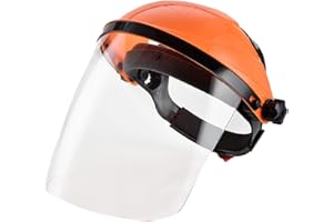 Zhi Jin - Protector facial ajustable, transparente, antiarañazos y antisalpicaduras, protección de ojos