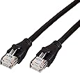 Amazon Basics RJ45 CAT6 Gigabit Ethernet LAN Cable, Ideal for Home and Office Networks (0.9 m/3 Feet)