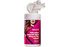 Professional Hair Colour Remover, Hair Dye Remover, Dye & Bleach Hair, Colour Remover Hair Dye, Effective and Gentle. 100 Wipes, Made By Scrummi®
