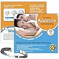 Anti Snoring Ring Acusnore® Anti Snore Ring - Stop Snoring Aids for Men & Women - Uses Acupressure to Aid Sleep & Reduce Effects of Snoring (3 Sizes) (Large)