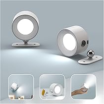 Lampada Da Parete LED Ricaricabile PopoIron - 7500mAh, 15 Colori RGB, Telecomando, Regolabile 360°