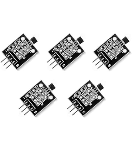 10pz Sensore Hall KY-035 - Modulo Ad Effetto Hall Per Rilevamento Magnetico, Compatibile Con Arduino E Raspberry Pi - Foto 5