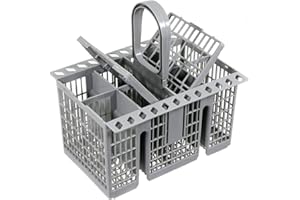 WuYan Universal Besteckkorb Korb für Unterkorb 20,8x16cm，für Bauknecht Ikea 488000386607 für WFC WIC WBC Geschirrspüler Spülmaschine hitzebeständiger(grau)
