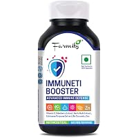 Farmity Immunity Booster for Men and Women Antioxidant Supplement with Vitamin C Garlic Elderberries Curcumin Echinacea…