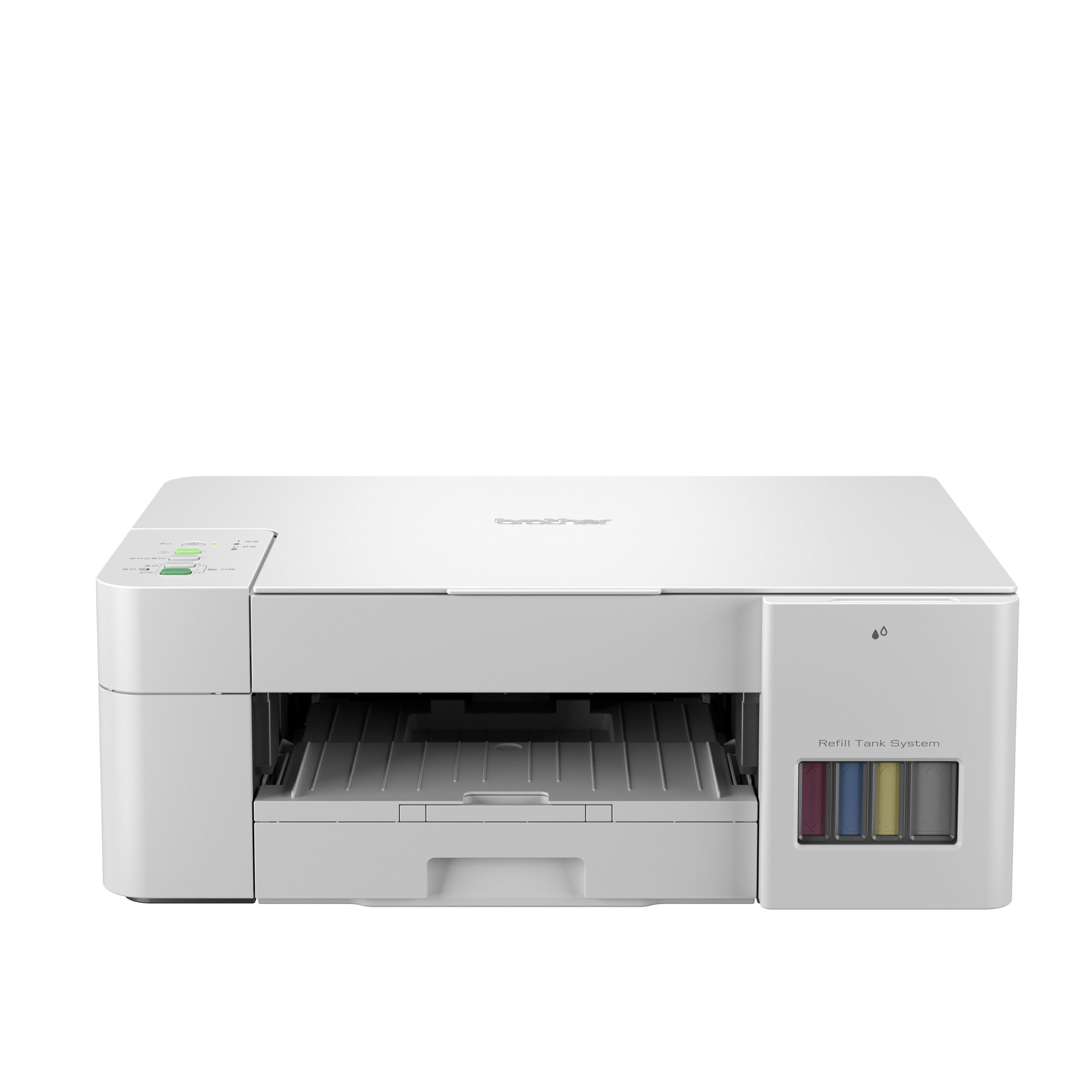 Brother DCP-T426W Multifunction (Print Scan Copy) Ink Tank Color Printer Best for Home, 150 Sheet Paper Tray, WiFi, Print Up to 7.5 K Pages in Black and 5 K in Color Each for (CMY), Free Installation