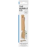 The Humble Co. - Humble Brush Ağız Bakım Seyahat Seti (diş fır&ccedil;ası + diş macunu + kulak &ccedil;ubuğu + k&uuml;rdanlı diş ipi + bambu kap