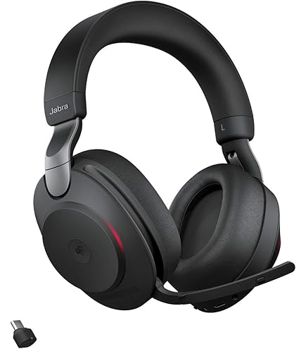 Jabra Evolve2 85 Desk Stand – USB-A Headset Charging Stand – Black