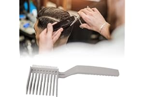 TMISHION Grzebienie Fryzjerskie Fade, Profesjonalny Zakrzywiony grzebień Pozycjonujący Przenośne Narzędzie Fryzjerskie Grzebień do Strzyżenia Włosów Gradientowa Konstrukcja Ergonomiczna