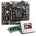 Produktbild AMD A8-6600K / MSI A68HM-GRENADE Mainboard Bundle / 4096 MB | CSL PC Aufrüstkit | AMD A8-6600K APU 4x 3900 MHz, 4GB DDR3, Radeon HD 8570D, GigLAN, 7.1 Sound | Aufrüstset | PC Tuning Kit
