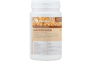 ‎MANAKO manako Haferfaser Ballaststoffe , 300 g Dose (1 x 0,3 kg)