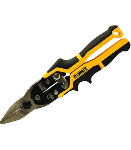 Stanley MaxSteel Right Curve Aviation Snip – 9-7/8 Inch Cutter For Metal & Siding