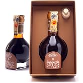 La Secchia - "Extra Vecchio", Traditional Balsamic Vinegar of Modena DOP, Aged Minimum 25 Years, Bottle 100 ml with Case and