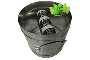 GLORIA Ona Odour Control DUCT 6" (Holds Ona Blocks) Fits on Fan, Filter, Duct
