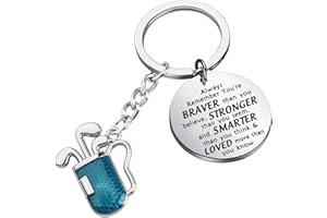BNQL Golf Keychain Golfer Gifts for Golf Lover Golfing Gifts for Golf Club, Team, Player