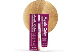 CAPELLO POINT Mystic Color - Colore Biondo Platino Dorato 10.3 - Tinta per Capelli - Colorazione Professionale in Crema a Lunga Durata - Con Cheratina Idrolizzata, Olio di Argan e Calendula - 100 ml