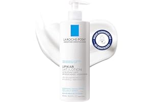 La Roche-Posay, Lipikar, Lait Corps Relipidant Anti-Dessèchement, Nourrit & Apaise, Enrichi en Beurre de Karité & Eau Thermale, Pour Peaux Sèches à Tendance à l'Eczéma Atopique, 400 ml