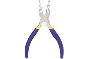 YUUGAA Pince, pince à bijoux à nez rond en acier au carbone outil à main multifonctionnel pour la fabrication de bijoux