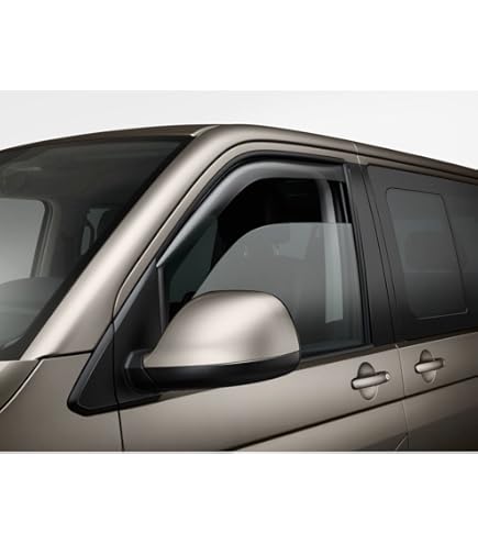 HEKO Wind Deflectors For Car Windows - Set Of 4, Reduce Noise & Prevent Fogging (Model 28347 5D)