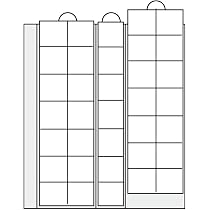 2 feuilles Premium pour pieces de 2 euros SAFE 7393S