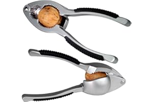 ILSA Dziadek do orzechów ze stopu cynku, gumowe wkładki, nasadka chroniąca przed odpryskami